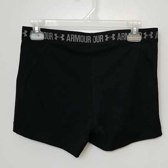 Under Armour Women's Black Shorts - Picture 2 of 5